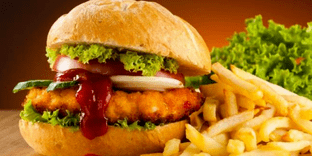 total rejection of fast food