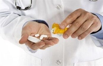 Pharmacological treatment of prostatitis.
